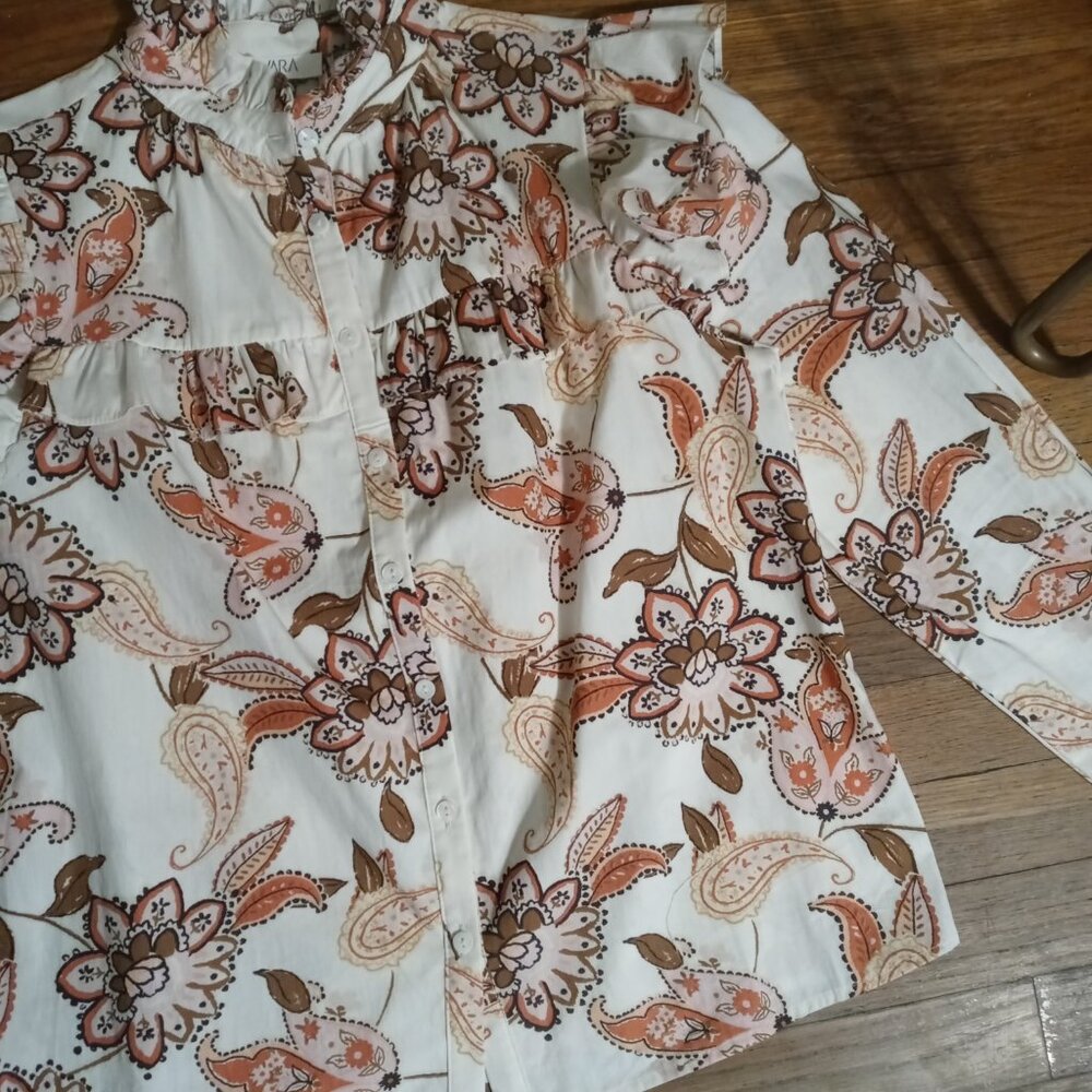 AVARA gladys cotton shirt (S) - Picture 7 of 15